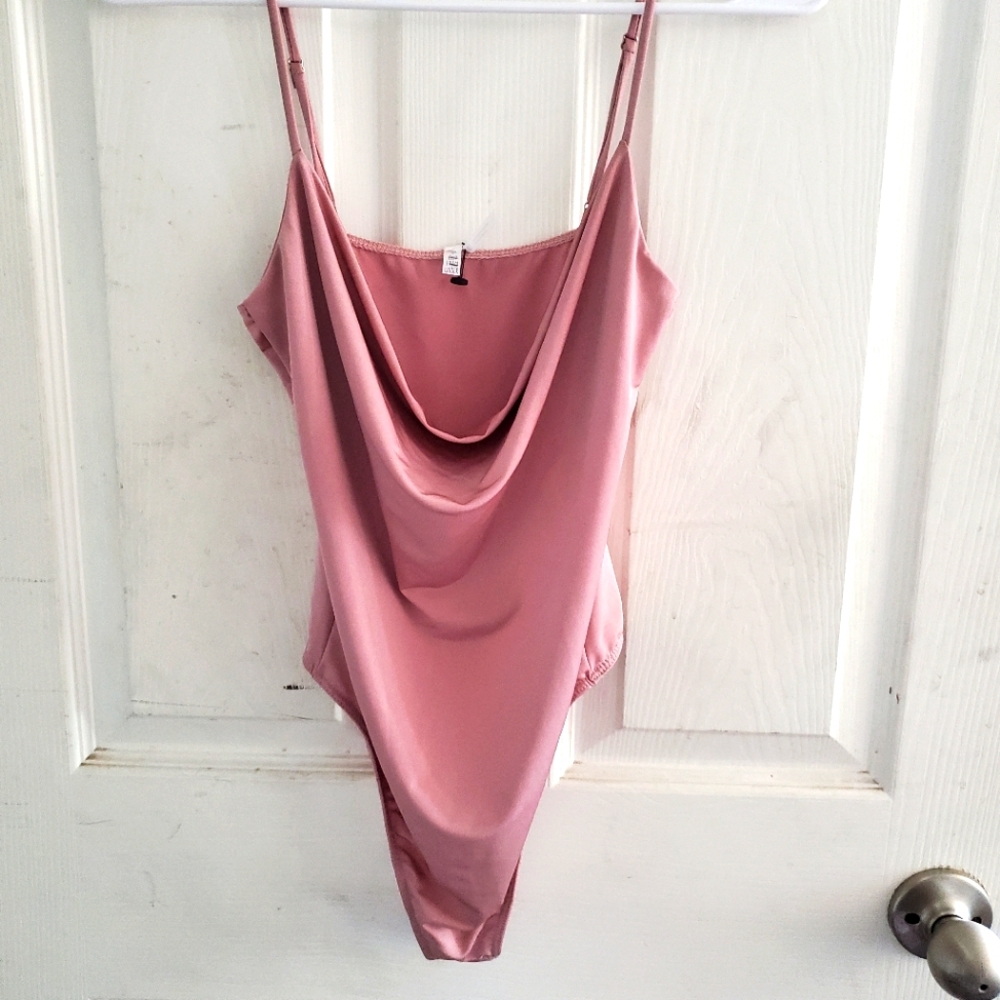Out from under Pink silky tank top